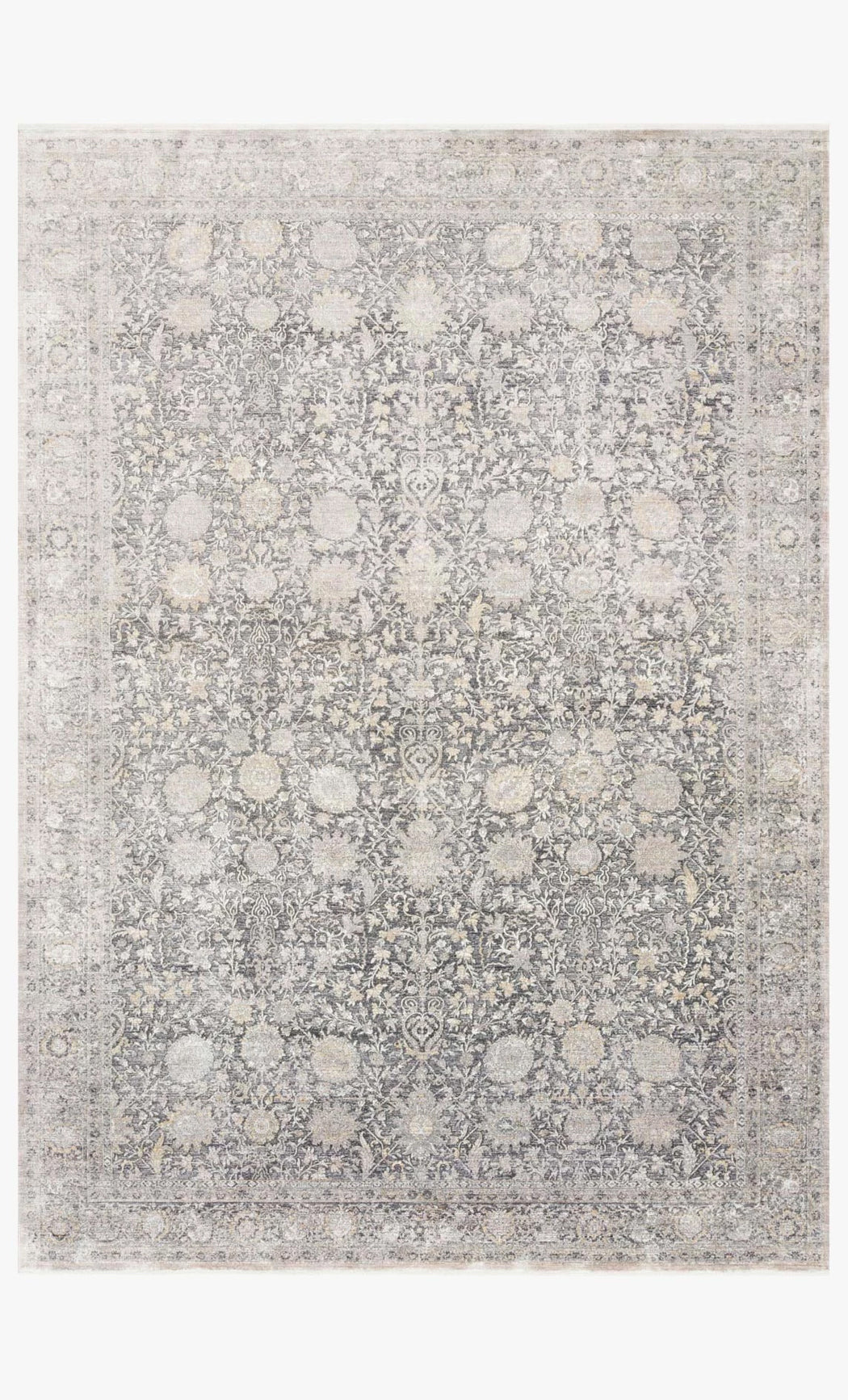 Gemma Rug | Charcoal and Sand